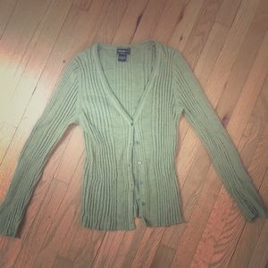 Eddie Bauer cardigan.  Button down